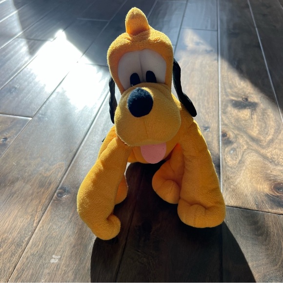 Disney Pluto 11' Tall Plush Toy‎ Factory with Tag Stuffed Animal - Picture 1 of 6